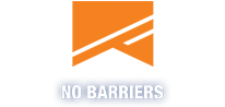 No barriers